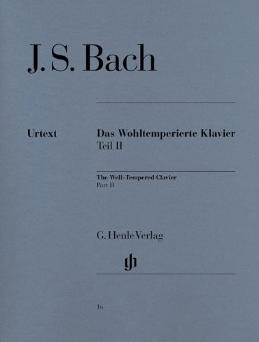 J. S. Bach: Das wohltemperierte Klavier, Band 2, BWV 870-893/Henle/Original Editio - Bild 1 von 1