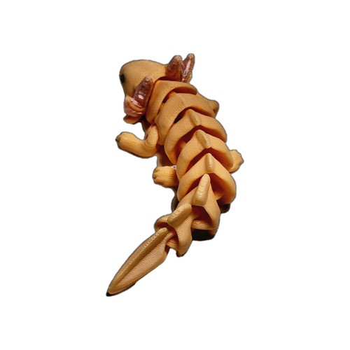 Flexibabies Mini Bebé Axolotl Articulado Impreso en 3D 2" Juguete Inquieto Figura Exótica - Imagen 4 de 6