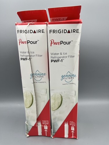 2 Pack Frigidaire PWF-1 FPPWFU01 PurePour Refrigerator Water & Ice Filter New - Picture 2 of 6