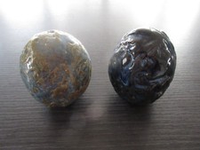Rosenkugel Keramik Handarbeit Deko Eier Ostern Stele  Garten Dekoration