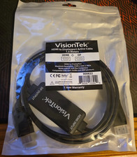 VisionTek HDMI to DisplayPort Active Cable 1.5M Retail master carton Qty:40 