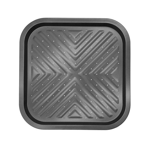 Nonstick 14 Inch Heavy Duty Carbon Steel Pizza Tray Pizza Pan with Holes NS-S...