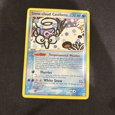 Pokemon Card - Snow-cloud Castform Hidden Legends 25/101 Rare