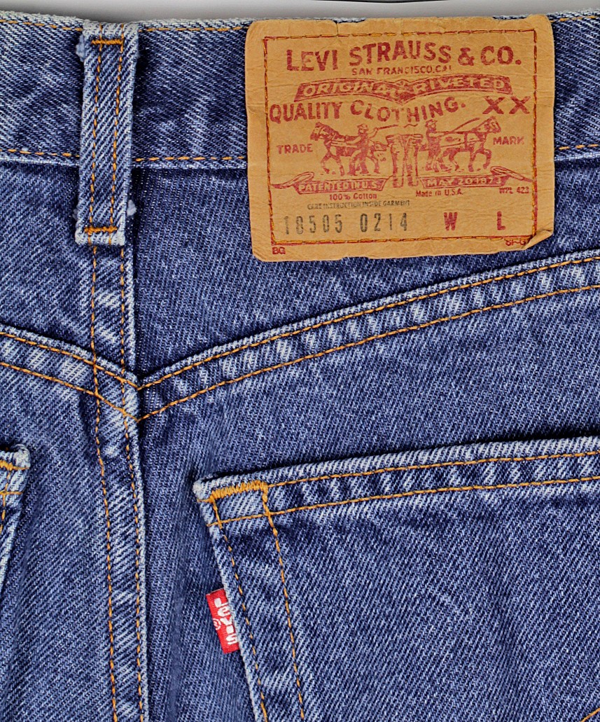 Vintage Levi's USA Denim Jeans 18505 0214 Relaxed Fit Wide
