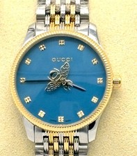 GUCCI G-Timeless YA1265029 Blue Dial Quartz Women's Watch 29mm