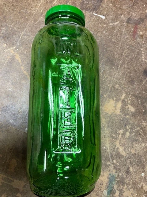 Green Water Juice Bottle Indiana OTHER Collectible Modern Bottles