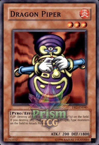Dragon Piper DB2-EN040 Yugioh - Picture 1 of 1