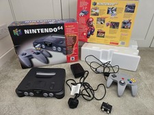 Nintendo 64 Console N64 PAL Complete In Box CIB Controller Tested Working Boxed