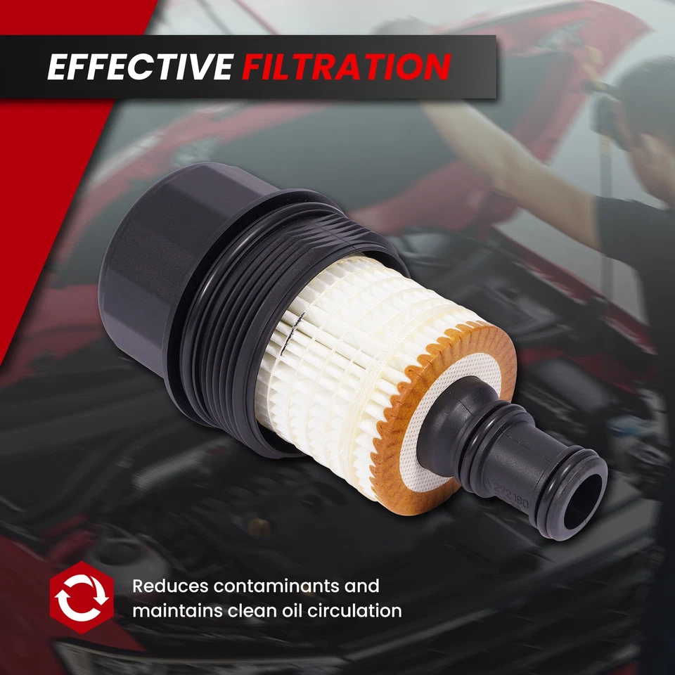 Oil Filter Cap Fit Mercedes-Benz C280 C300 CLK350 E300 E550 GL500 ML350 SL550 Foto 4 de 4