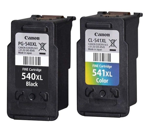Lot Cartouches CANON 540 XL 541 XL encre Imprimante Noire/Couleurs - Photo 4/4