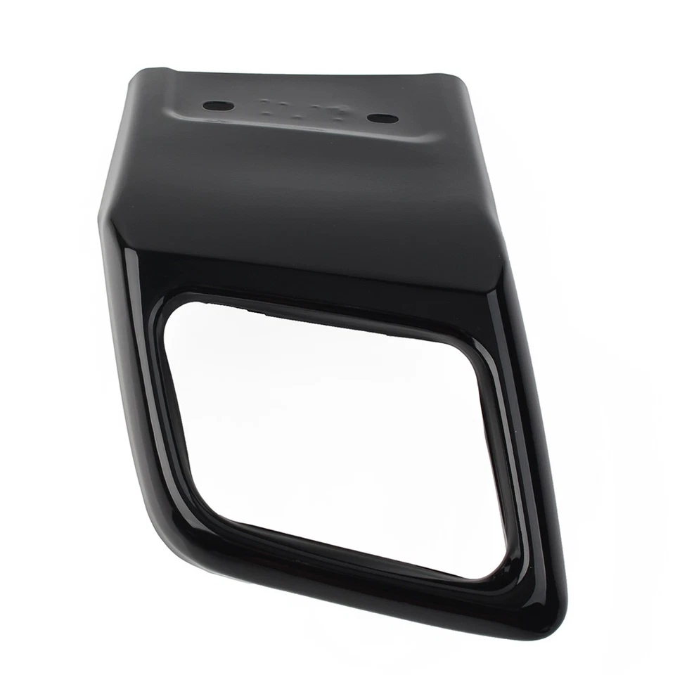 Black Rear Bumper Exhaust Tube Trim ABS For Land Rover Range Rover Evoque 10-18 - Image 4 of 4