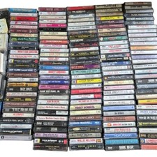Lot 150+ Country Music Cassette Tapes Garth Reba Willie Mixed