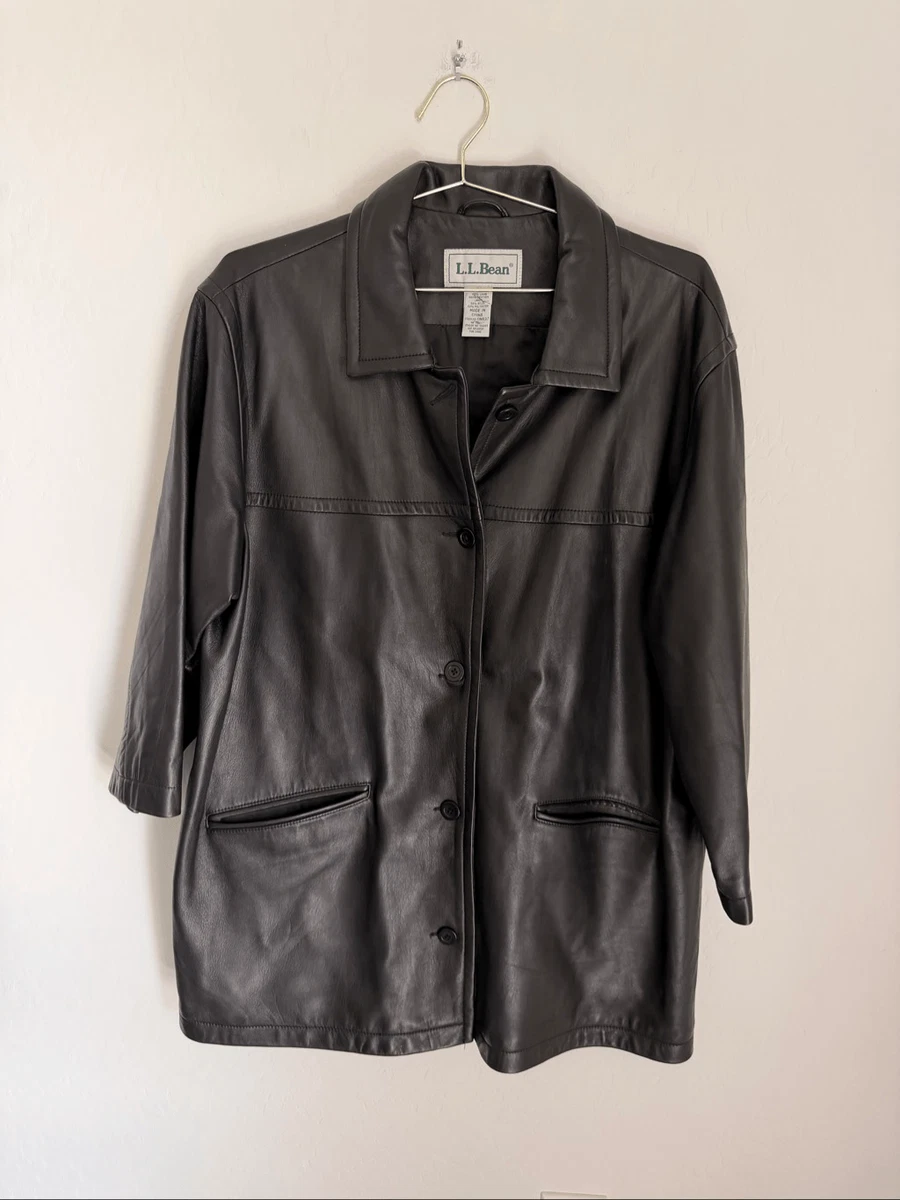 L.L. Bean Leather Outer Shell Coats, Jackets & Vests for Women for