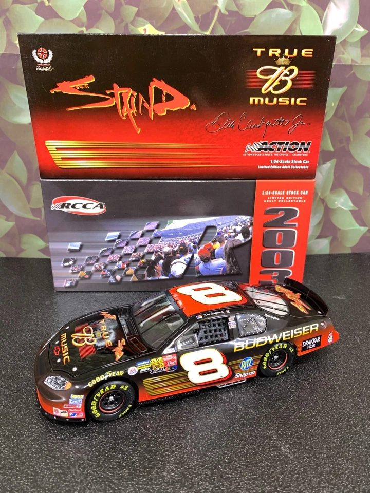 RCCA DALE EARNHARDT JR #8 BUDWEISER / STAIND 2003 MONTE CARLO CLUB CAR 1:24 - Image 2 of 4