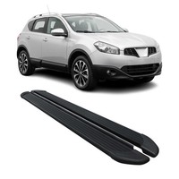 Schweller Trittbretter Schweller FüR Nissan Qashqai J10 2006-2014 Alu Schwarz