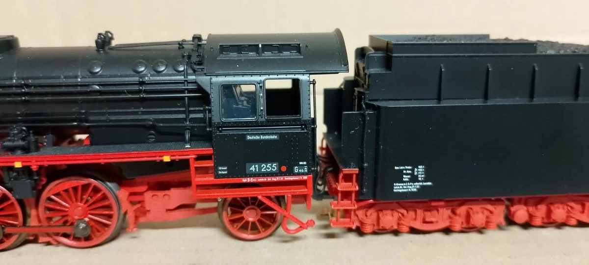 Märklin 37924 H0 Dampflok BR 41 255 DB Epoche 3a, MFX unbesp. OVP 24 XXL Fotos