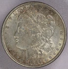 1889 $1 Morgan Silver Dollar-XF/AU