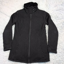 The North Face Jacket Womens M Black Zip Up Pockets Cozy Soft Comfort Athletic