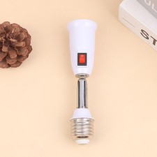 E27 To E27 LED Light Bulb Lamp Holder With Switch Flexible Extension Adapter