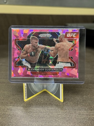 2022 Panini Prizm UFC Pink Ice Prizm Alexander Gustafsson #35 - Foto 1 di 2