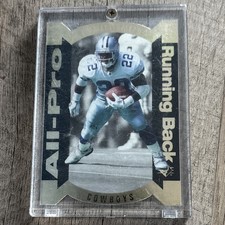 Upper Deck 1995 Emmitt Smith #AP-3 Dallas Cowboys All-Pro Insert Football Card