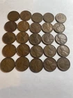 1/2 Roll 1927 S Lincoln Wheat Cents Penny Good or Better Condition 25 Coins