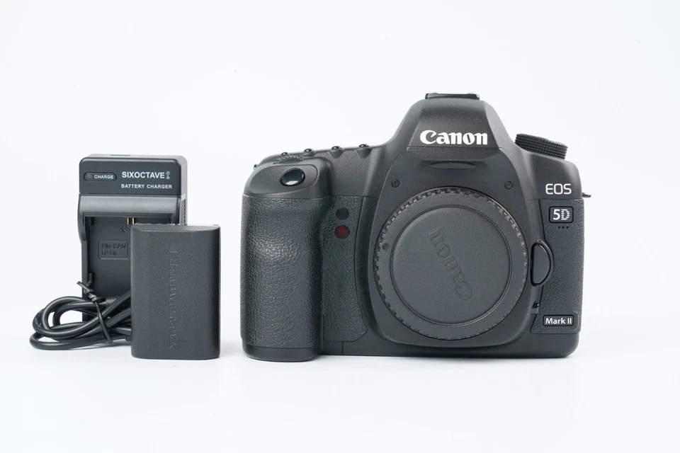 [Exc+++] Canon EOS 5D Mark II Black body From JAPAN (Shutter Count:25525)#2983A - Image 2 of 4