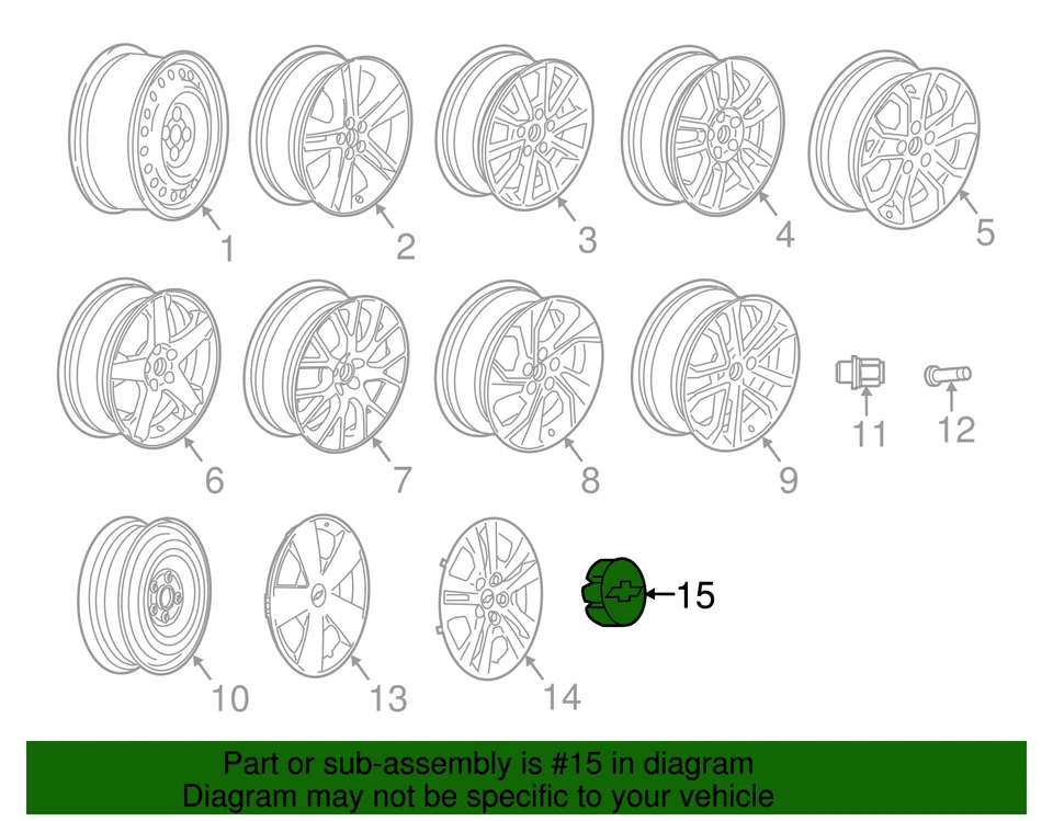 正品通用纽扣式中心帽带领结 96682160 — 第 3/3 张图片