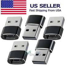 Lots USB C 3.1 Type C Female to USB 3.0 Type A Male Port Converter Adapter NEW