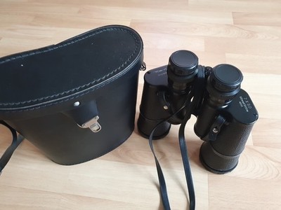 Revue 4202 Fernglas Feldstecher 7x50 Lichtstarke Optik + Köcher und Kappen