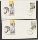 AUSTRALIA 1979 FDC PAIR OF $5 MCMAHON'S POINT  UNADDRESSED