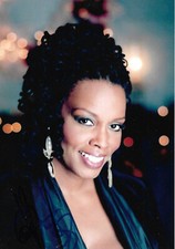 Dianne Reeves jazz autograph signed 13x18 cm picture