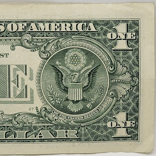 Trinary 0s 2s 5s Fancy Serial Number One Dollar Bill G52502250C FW 2017A Trinary - Bild 5 von 8