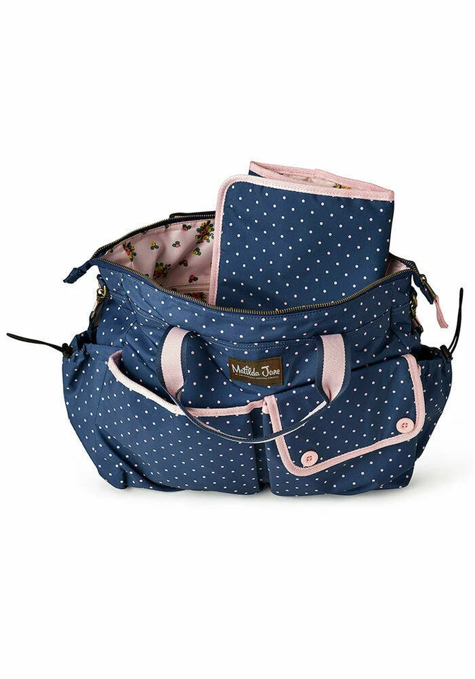 Matilda Jane The Essentials Diaper Bag with Changing Pad New in Bag Baby Tote - Image 2 of 3