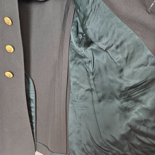 Vintage Military Army Coat Green Men sz 37R Bay Island Ind. Wool Blend '70s? - Picture 8 of 11