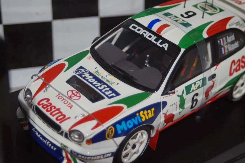 AUTOART Toyota Corolla WRC Австралии 98 D.Auriol 1:18 масштаб 80024 - Изображение 2 из 4