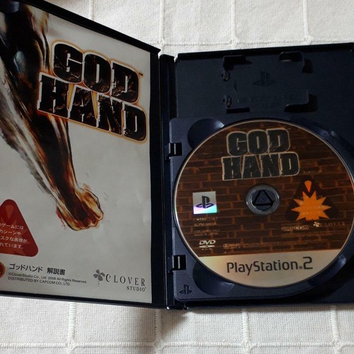 PS2 Godhand w/s SoundTrack PlayStation2 Used Japan Import Boxed Capcom Authentic - Picture 3 of 6