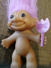 50 Russ 3" Purple Troll Bunny "Somebunny Loves You" Cottontail Easter Holiday
