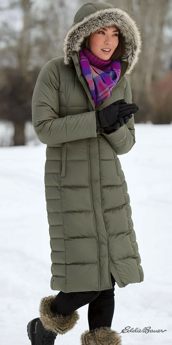 Eddie bauer classic discount down duffle coat