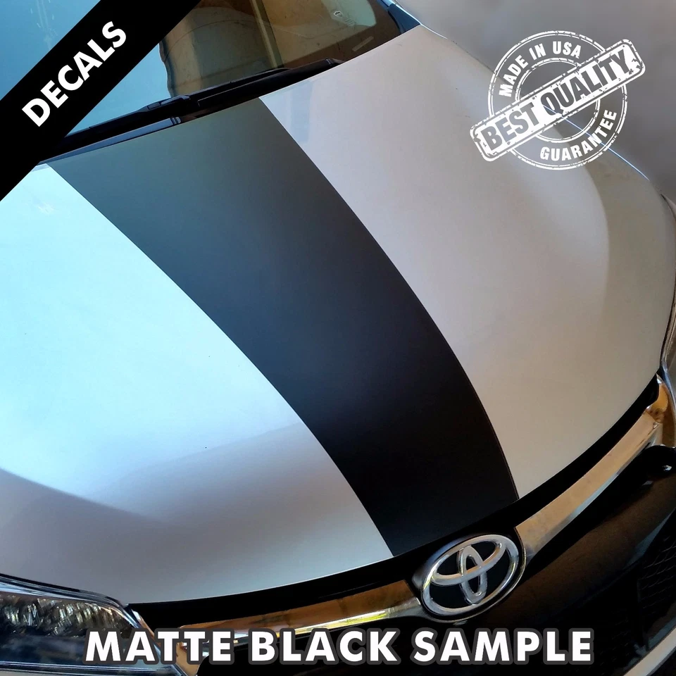 Calcomanías adhesivas de vinilo a rayas de capó precortadas Toyota Camry SE 2015 a 2017 |41 Foto 3 de 4