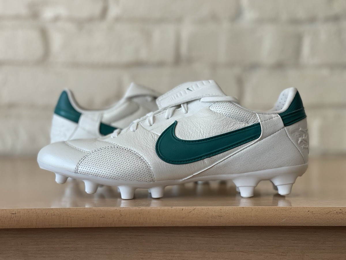 Nike Premier III FG Metallic Summit White Green HM0265-102 Nike Premier III FG Metallic Summit White Green HM0265-102