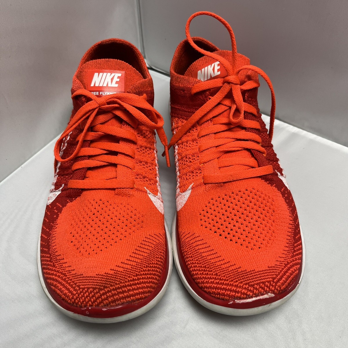 Size Nike Free Flyknit Bright Crimson W for sale online