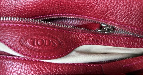 Reasonable Kiwami Tod'S Genuine Leather All Super Cute Shoulder Bag Made In Ital - Picture 6 of 8