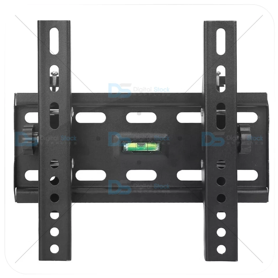 FLAT TV WALL MOUNT BRACKET 15° TILT SWIVEL FOR 15 19 24 30 32 37 40 42 43 INCH - Image 2 of 4