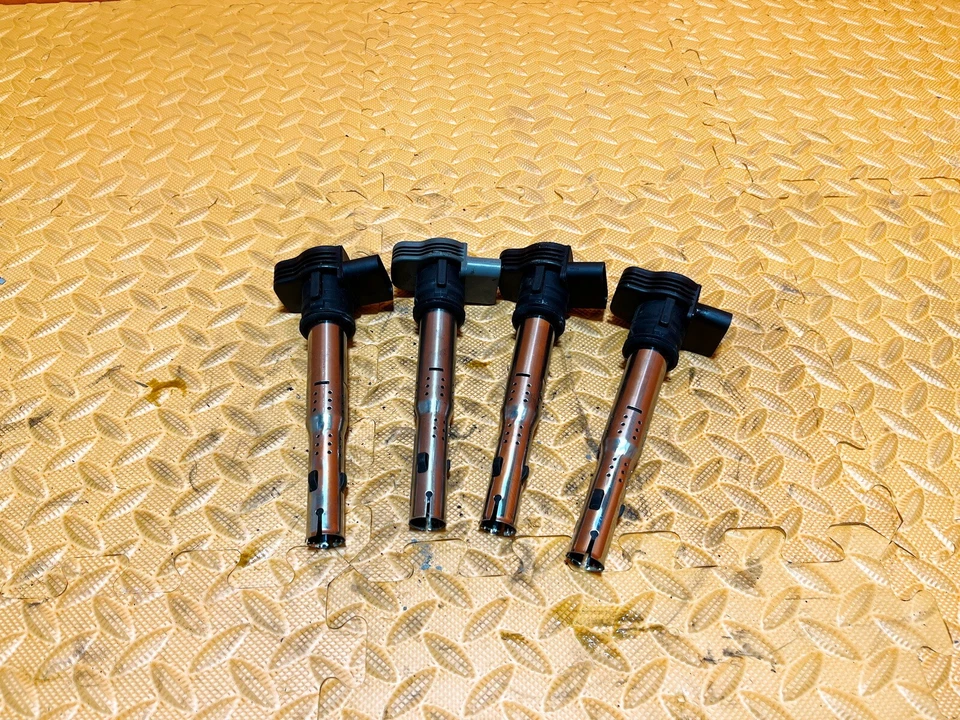 09-17 VOLKSWAGEN PASSAT CC INYECTORES DE COMBUSTIBLE BOQUILLAS BOBINAS DE ENCENDIDO 4 PIEZAS OEM Foto 3 de 4