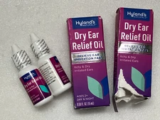 5-Hyland's Naturals Dry Ear Relief Oil, 0.5 oz Exp OCT 2024