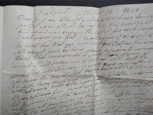 New York: Lenox (#1) 1835 Missent & Forwarded Stampless Cover, Madison Co - Bild 5 von 6