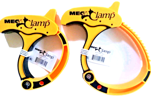 (2) Mega Clamp Yellow& Black Cable Wire Clamp-Hose Organizer Adjustable-2"to 4"  - Bild 4 von 5