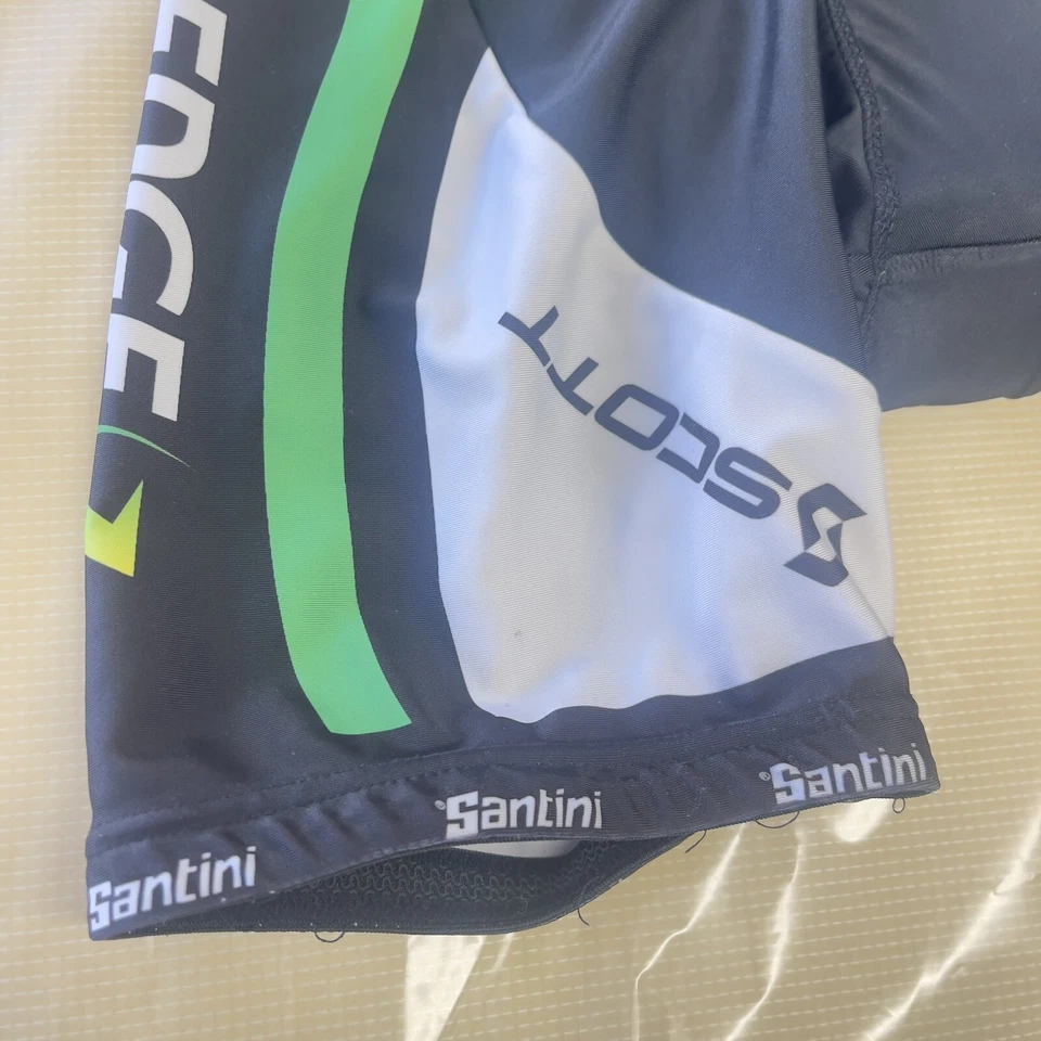 Santini Ciclismo Baberos Pantalones Cortos Ligeros Acolchados SMS Cool Max Para Hombres L Envejecido Foto 3 de 4