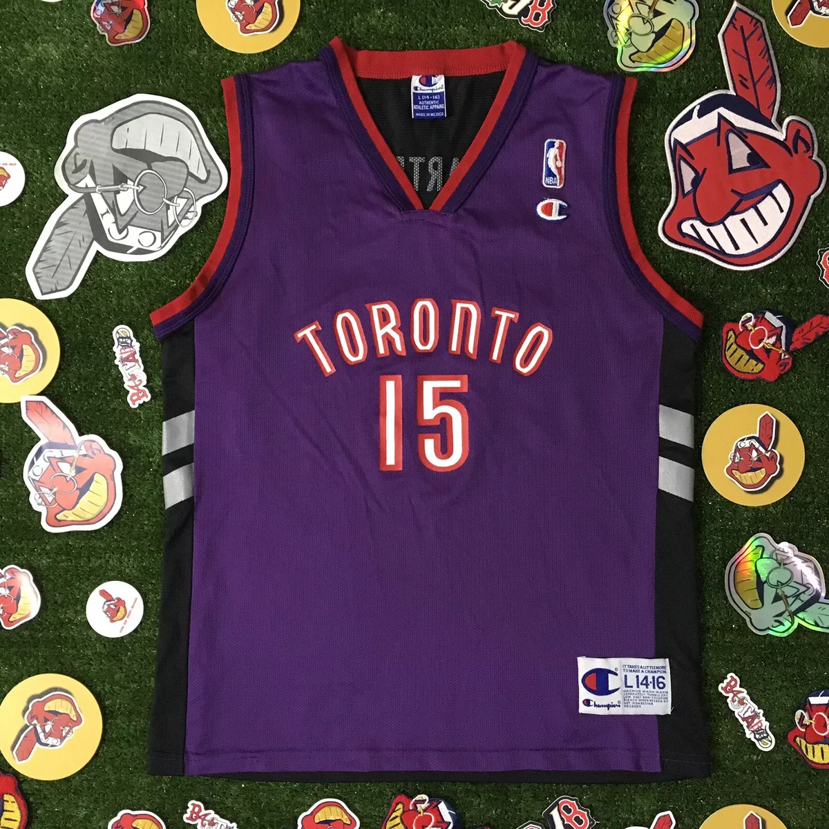 Toronto Raptors NBA Vince Carter Vintage Champion Jersey